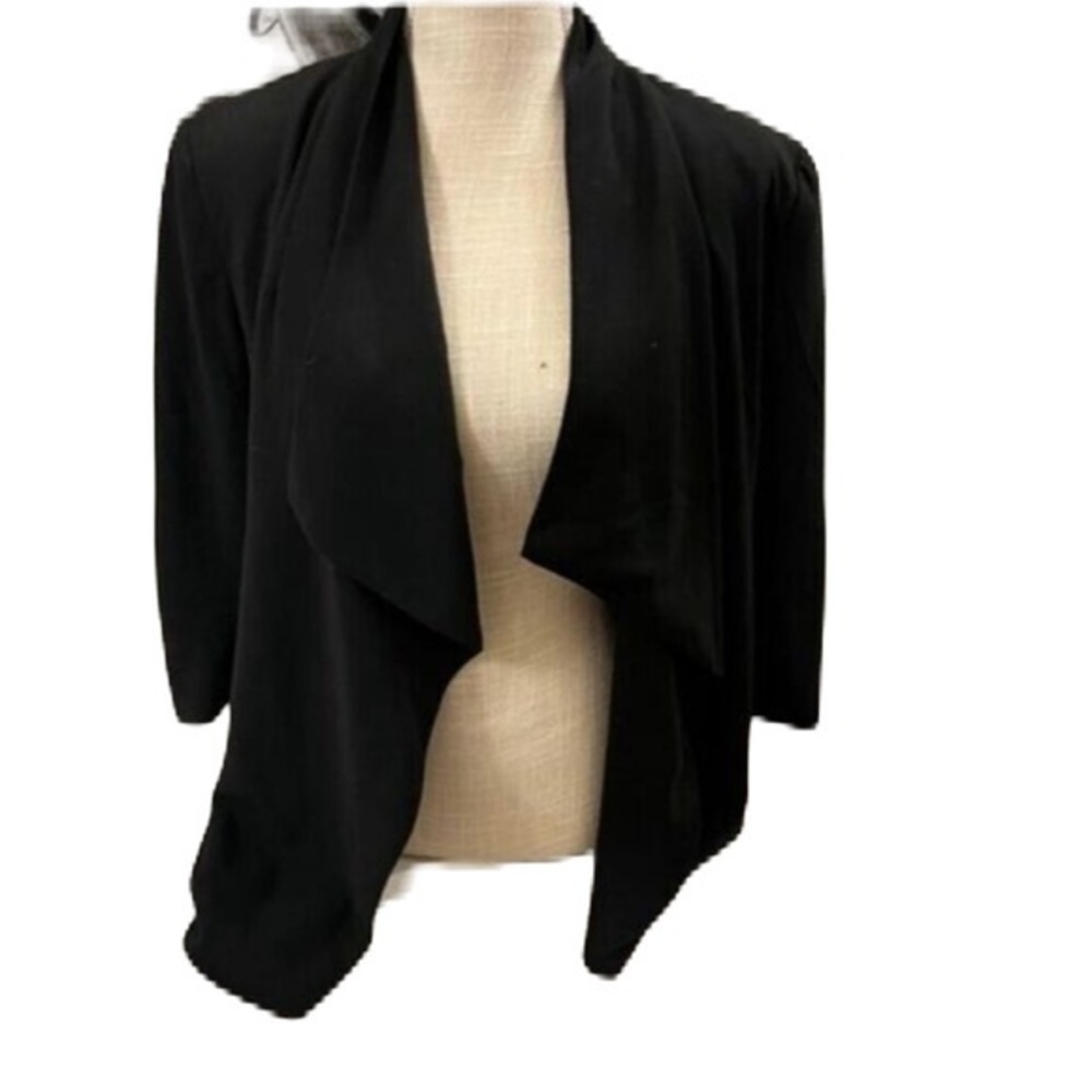 Kenneth Cole Women’s  Chic Black Blazer Large Pre Owned